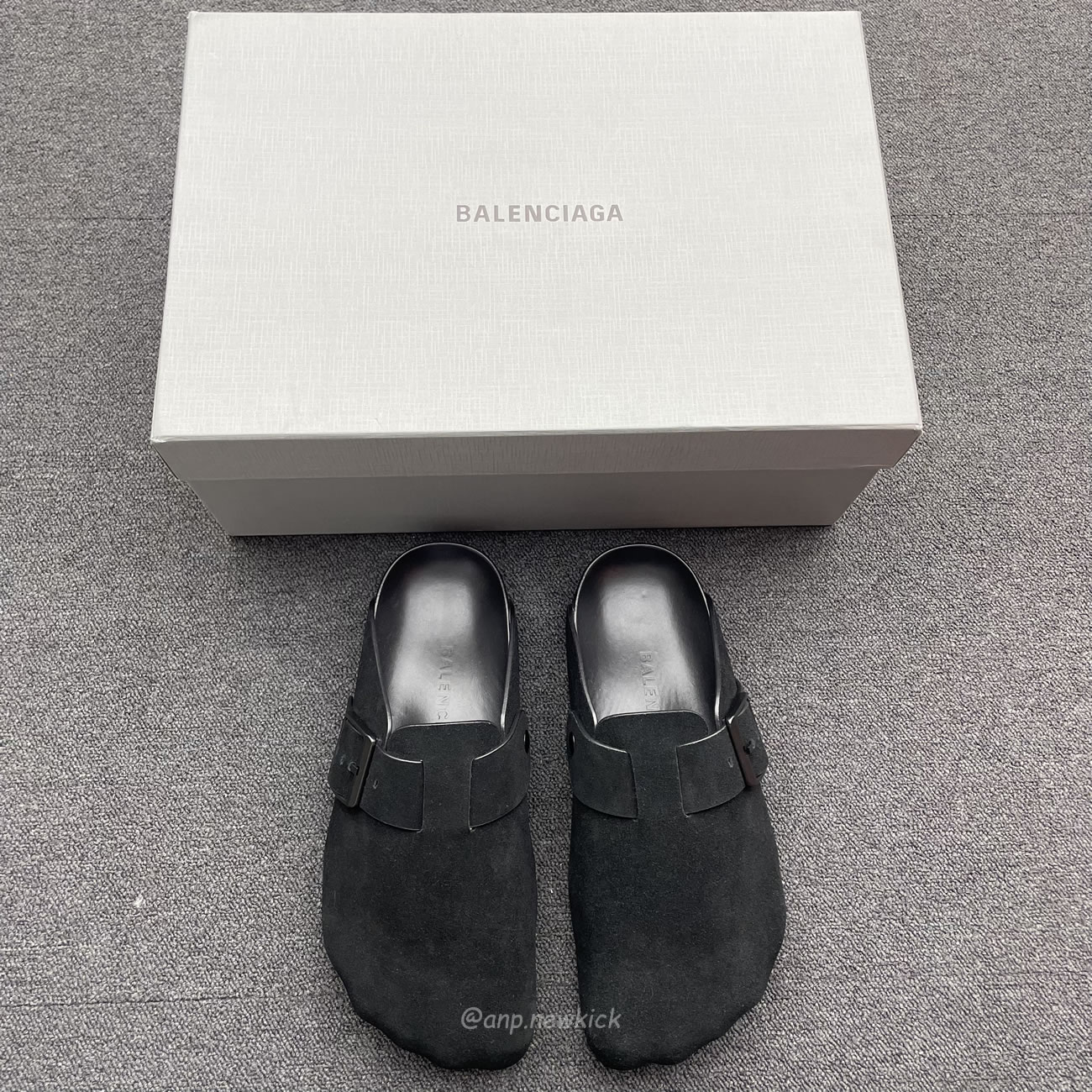 Balenciaga 2024 Five Toed Contour Sunday Flat Sole Muller Shoes (6) - newkick.app